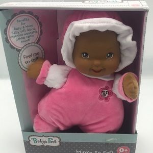 Goldberger Baby's Minky African American Baby Doll